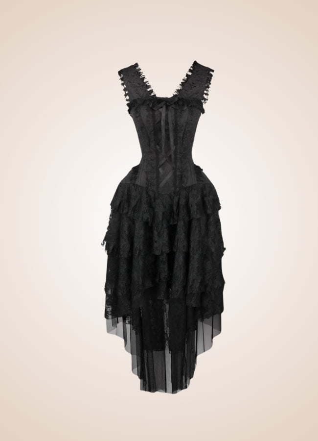 Gothic Victorian Party Dress - Steampunk Australia