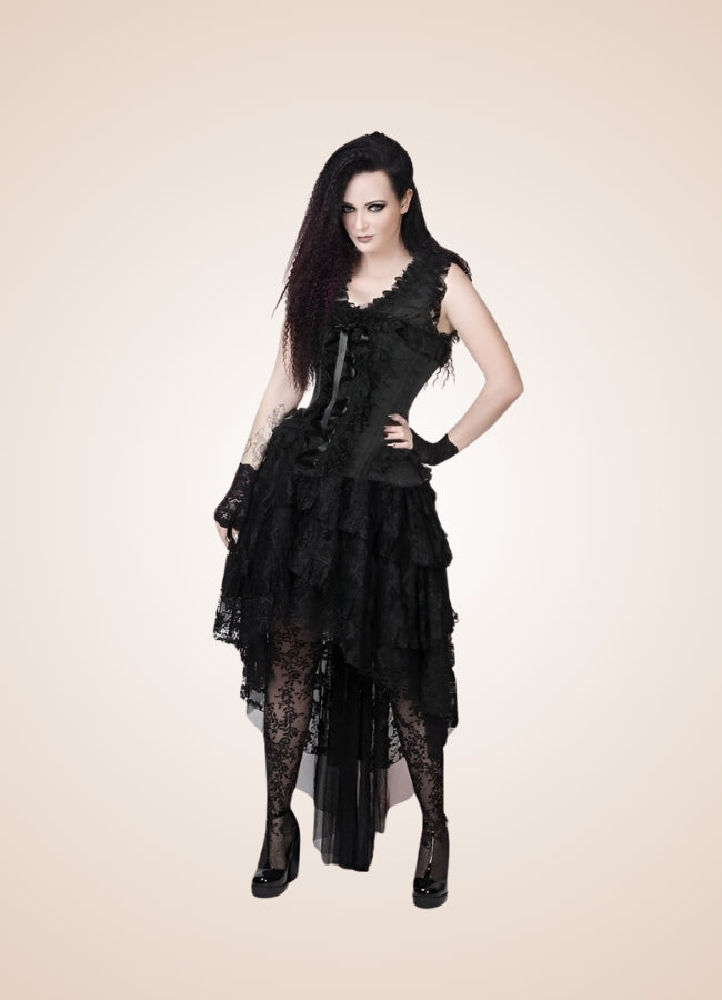 Gothic Victorian Party Dress - Steampunk Australia
