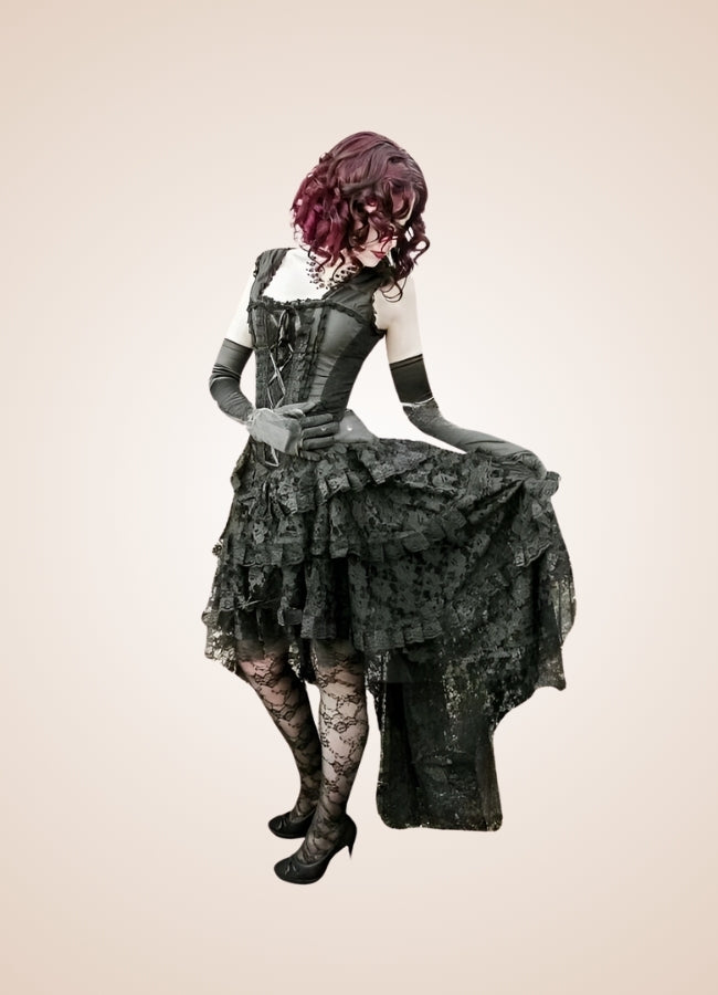 Gothic Victorian Party Dress - Steampunk Australia