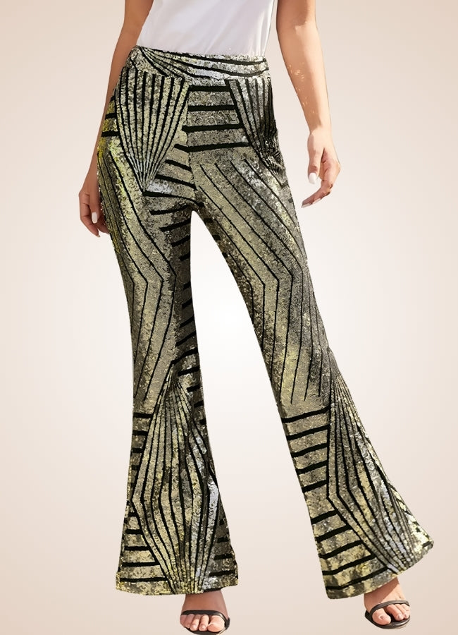 Gothic Vintage Sequin Pants - Steampunk Australia