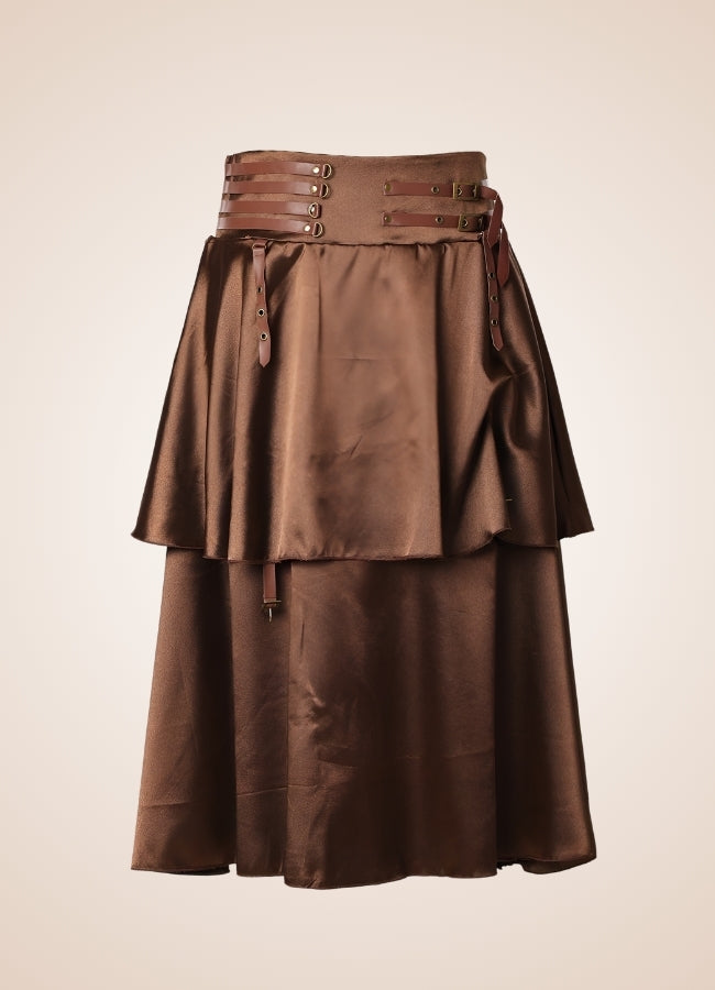 High Waist Steampunk Pirate Skirt - Steampunk Australia