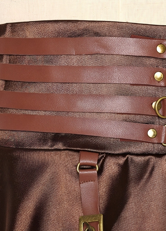 High Waist Steampunk Pirate Skirt - Steampunk Australia