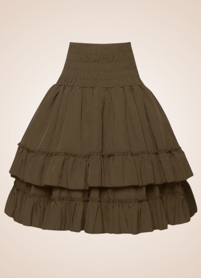 High Waisted Steampunk Skirt - Steampunk Australia