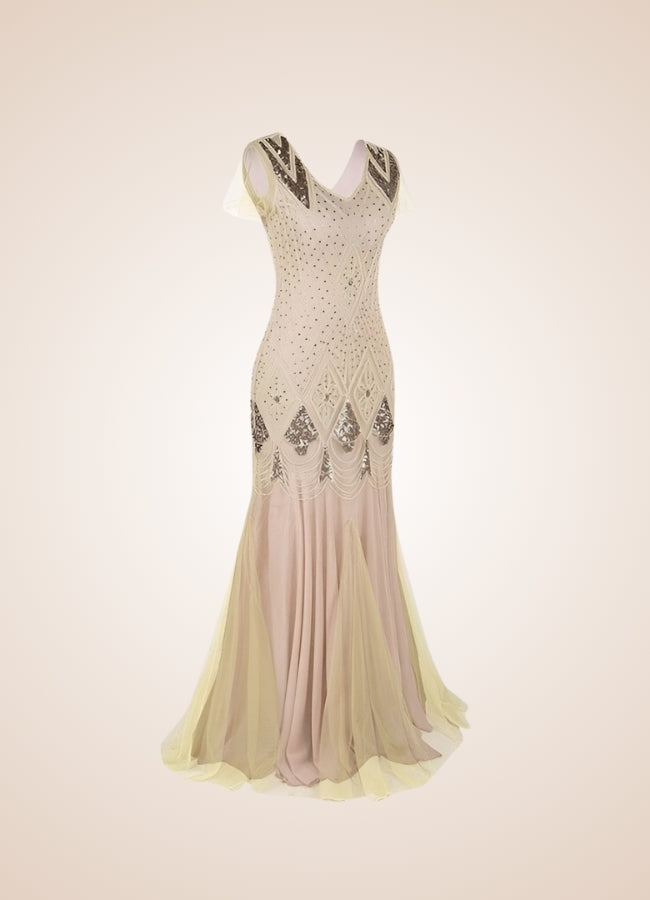 Ivory Vintage Wedding Dress - Steampunk Australia