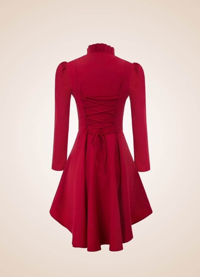 Ladies Steampunk Stiped Coat - Steampunk Australia