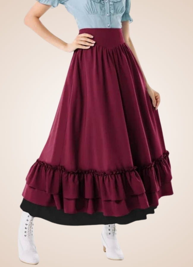 Long Victorian Steampunk Skirt - Steampunk Australia