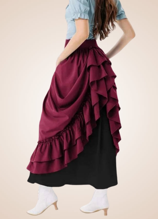 Long Victorian Steampunk Skirt - Steampunk Australia