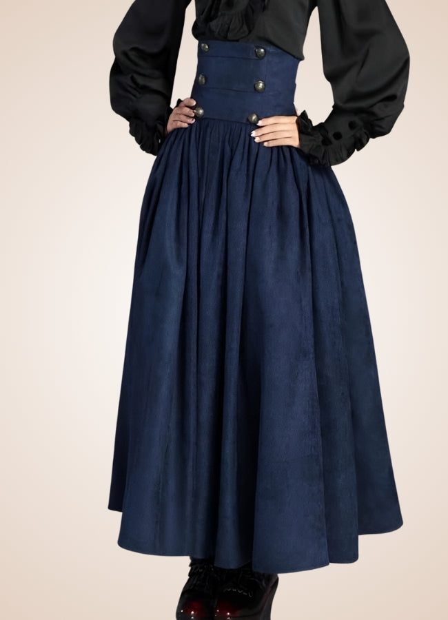 Medieval Steampunk Maxi Skirt - Steampunk Australia