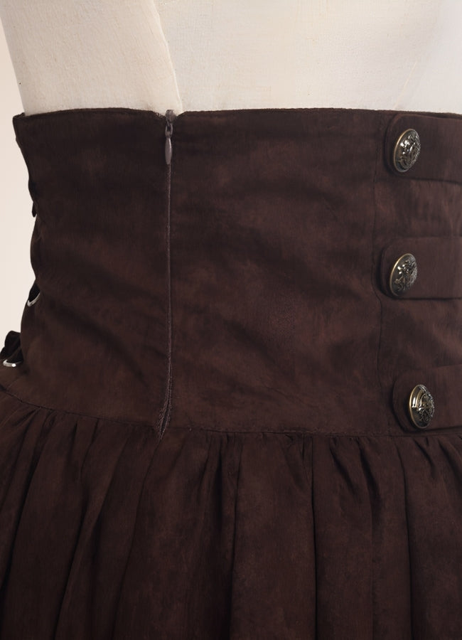 Medieval Steampunk Maxi Skirt - Steampunk Australia