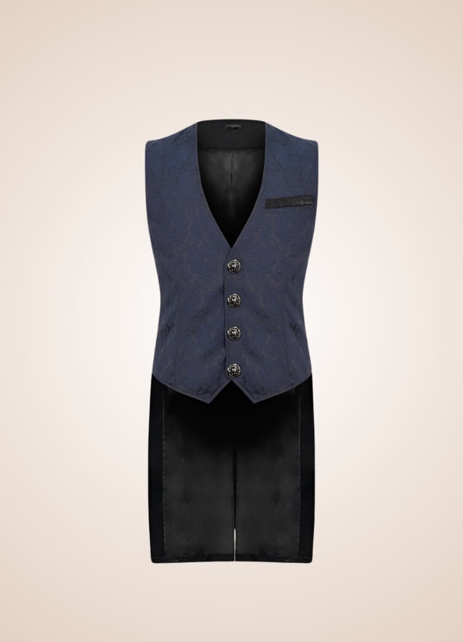 Men's Victorian Tailcoat Vest - Steampunk Australia