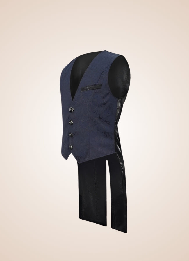 Men's Victorian Tailcoat Vest - Steampunk Australia