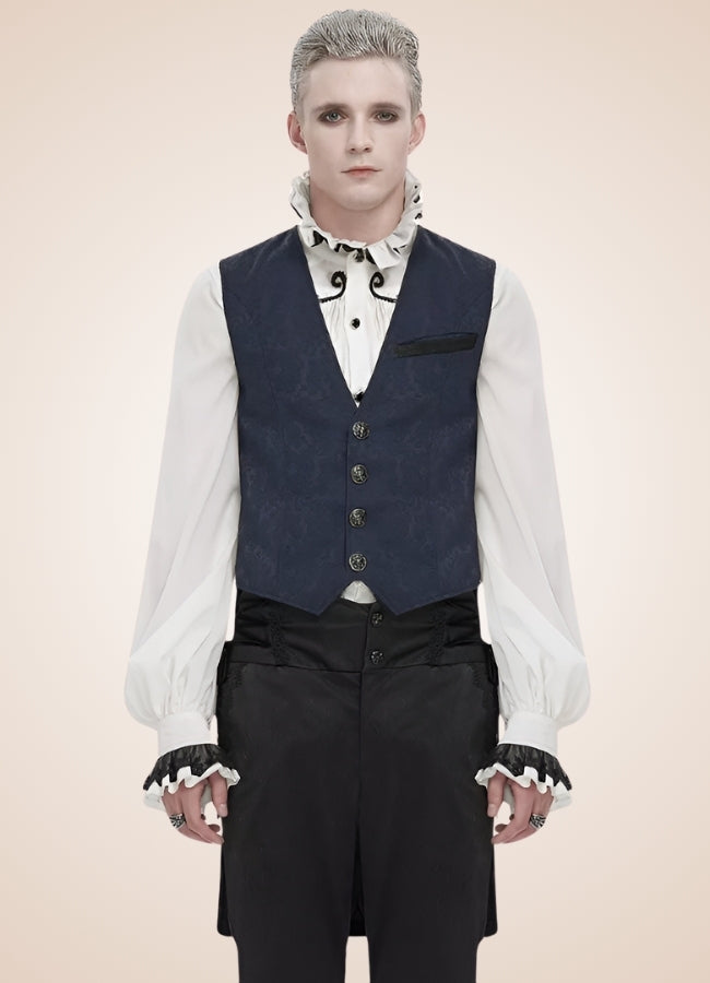 Men's Victorian Tailcoat Vest - Steampunk Australia