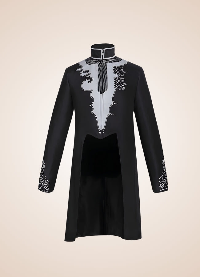 Men's Black Tailcoat - Steampunk Australia