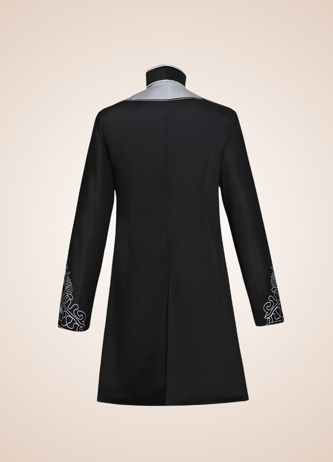 Men's Black Tailcoat - Steampunk Australia