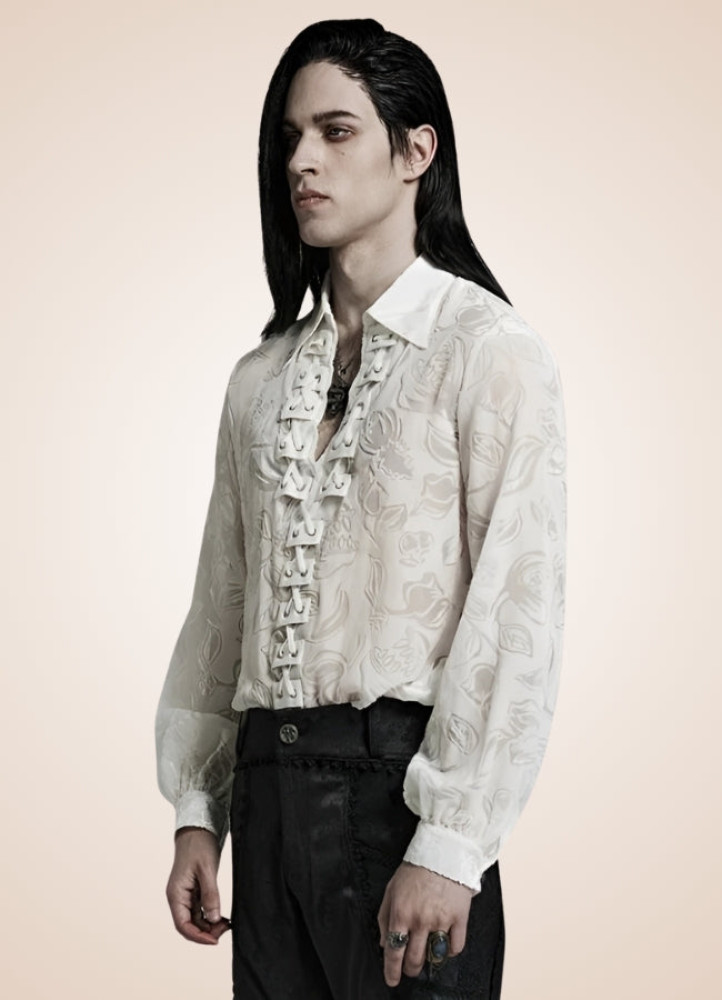 Men's Gothic Dress Shirt - Steampunk Australia
