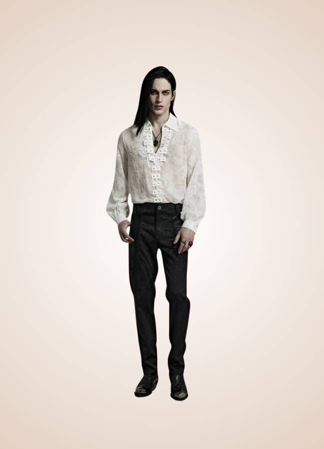 Men's Gothic Dress Shirt - Steampunk Australia