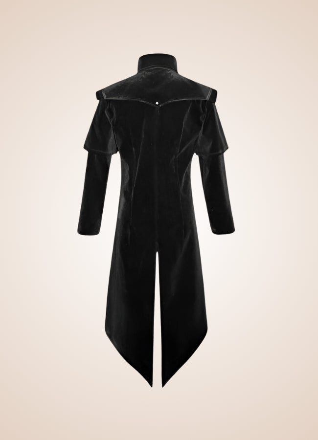 Men's Gothic Medieval Trench Coat - Steampunk Australia