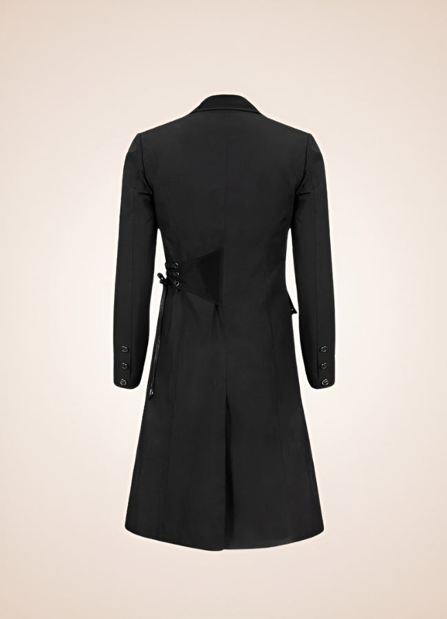 Men's Gothic Punk Frock Coat - Steampunk Australia