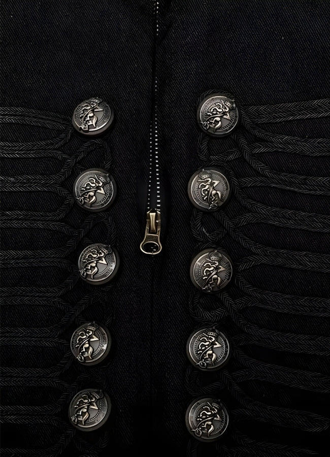 Men's Gothic Punk Jacket - Steampunk Australia