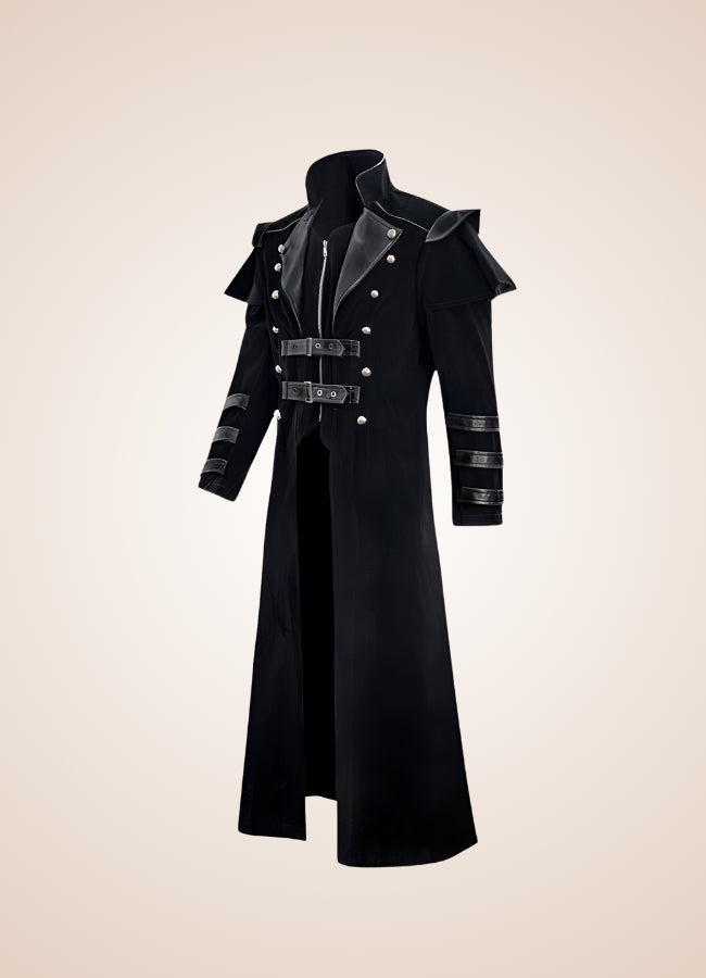 Men's Gothic Trench Coat - Steampunk Australia