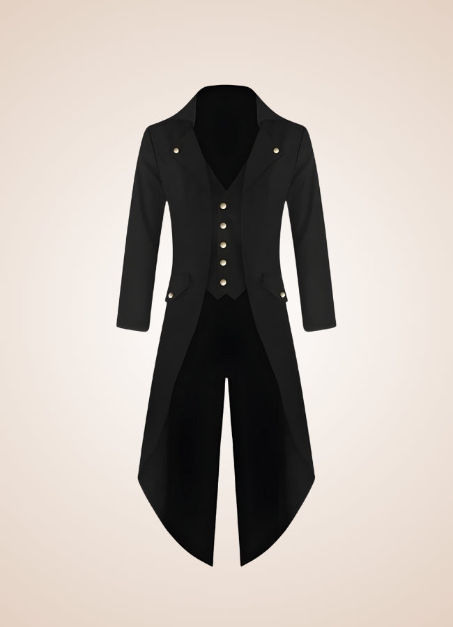 Men's Gothic Victorian Tailcoat - Steampunk Australia