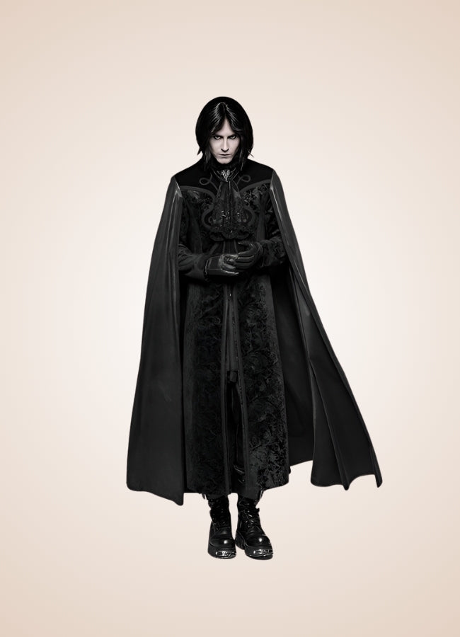 Men's Gothic Winter Jacket - Steampunk Australia
