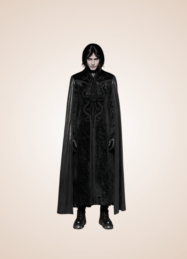 Men's Gothic Winter Jacket - Steampunk Australia