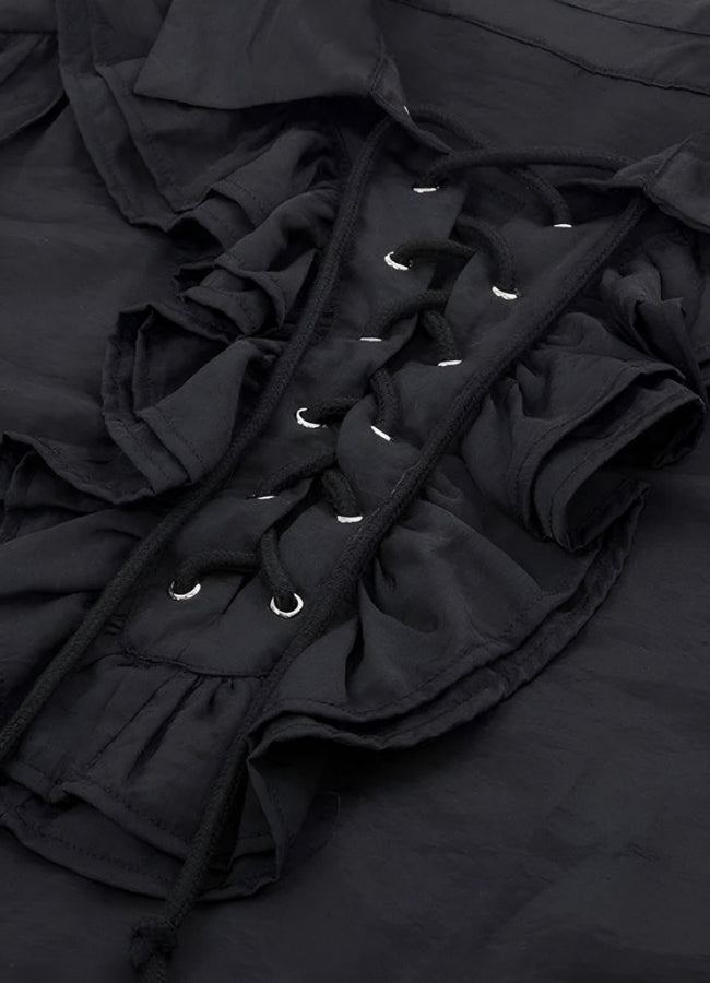 Men's Pirate Ruffles Shirt - Steampunk Australia