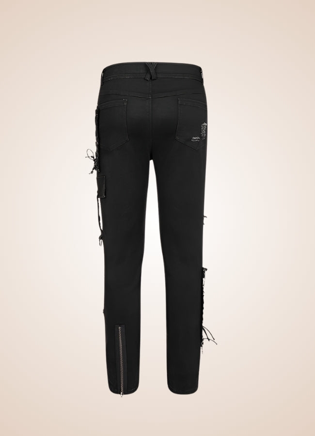 Men's Punk Rock Trousers - Steampunk Australia