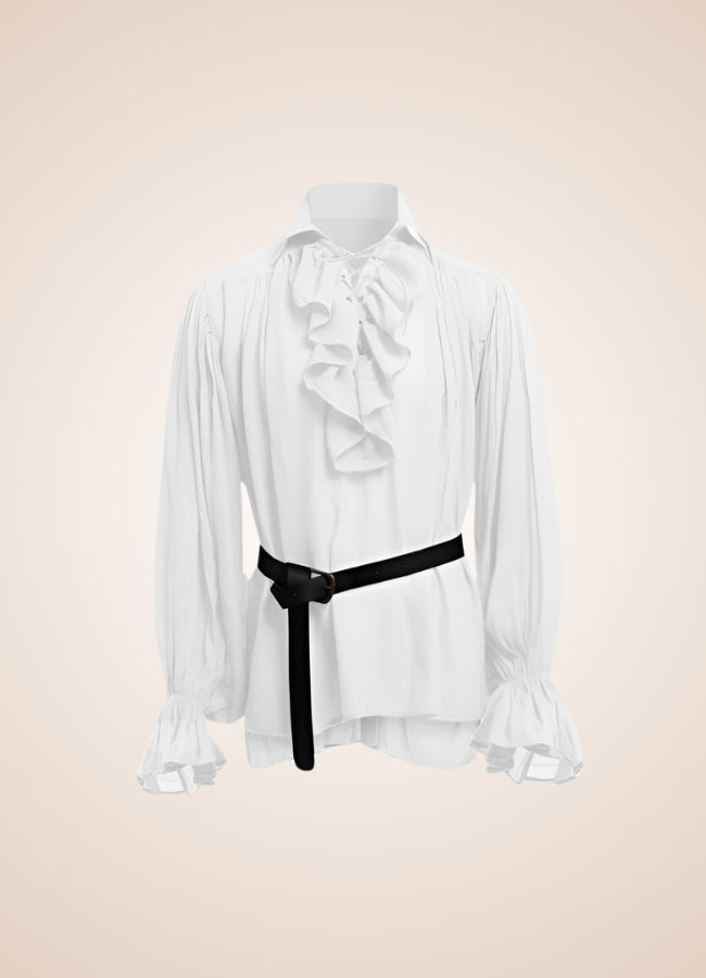Men's Ruffled Pirate Shirt - Steampunk Australia