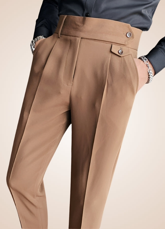 Men's Steampunk High Waist Pants - Steampunk Australia