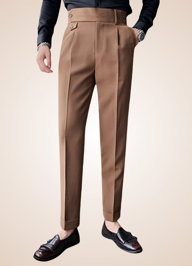 Men's Steampunk High Waist Pants - Steampunk Australia