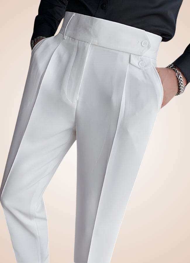 Men's Steampunk High Waist Pants - Steampunk Australia