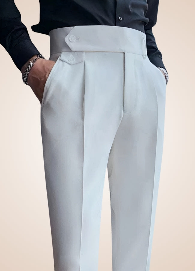 Men's Steampunk High Waist Pants - Steampunk Australia