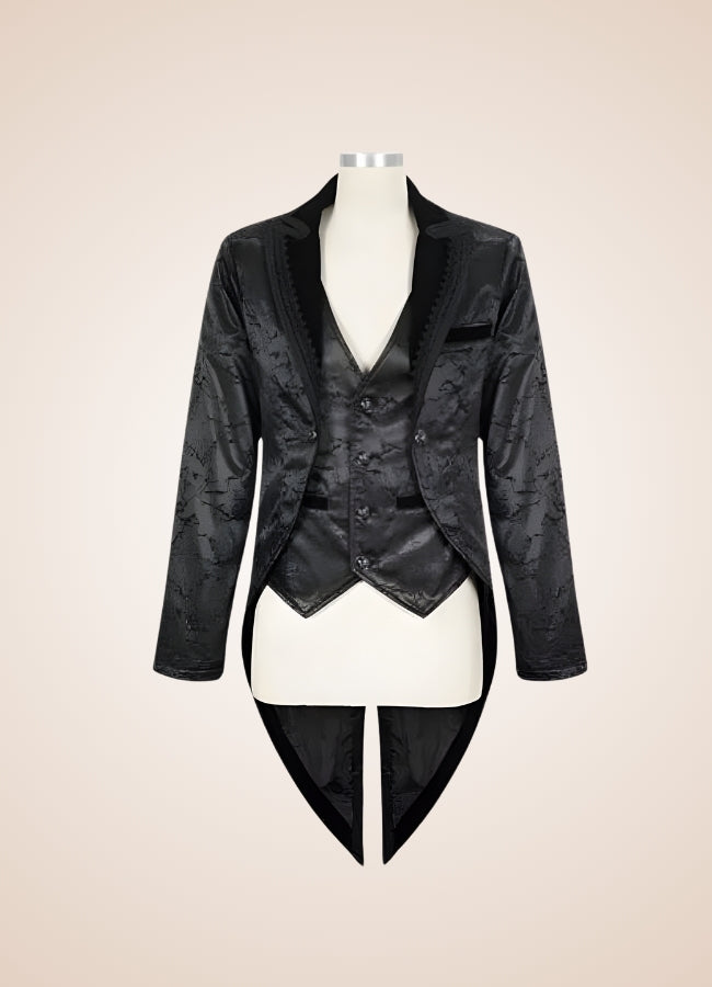 Men's Steampunk Jacket With Tailcoat - Steampunk Australia