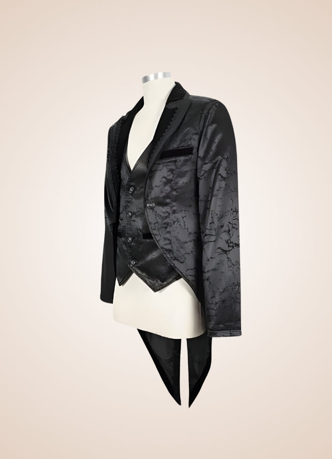 Men's Steampunk Jacket With Tailcoat - Steampunk Australia