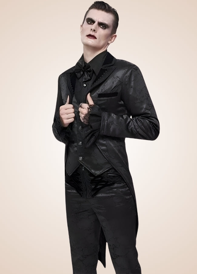 Men's Steampunk Jacket With Tailcoat - Steampunk Australia