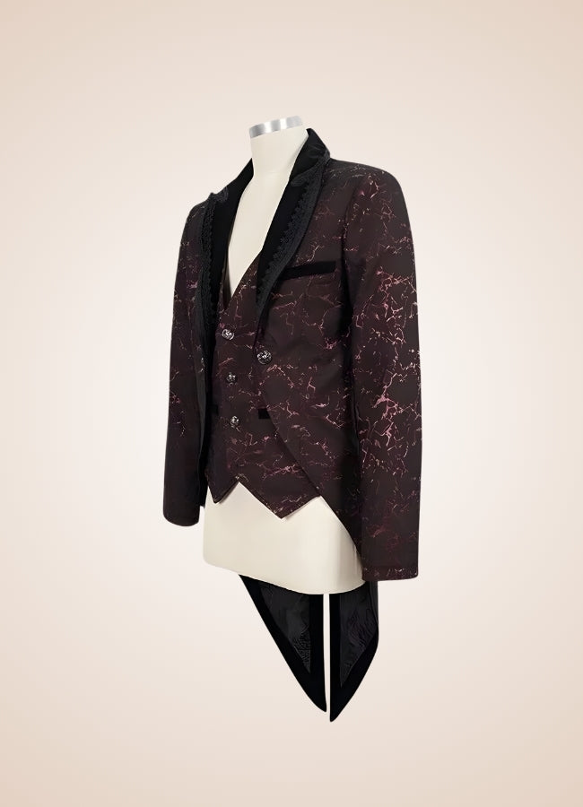 Men's Steampunk Jacket With Tailcoat - Steampunk Australia