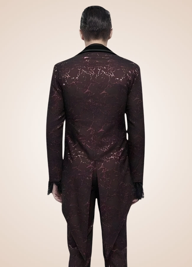Men's Steampunk Jacket With Tailcoat - Steampunk Australia