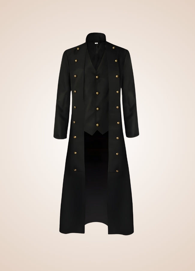 Men's Steampunk Long Coat - Steampunk Australia