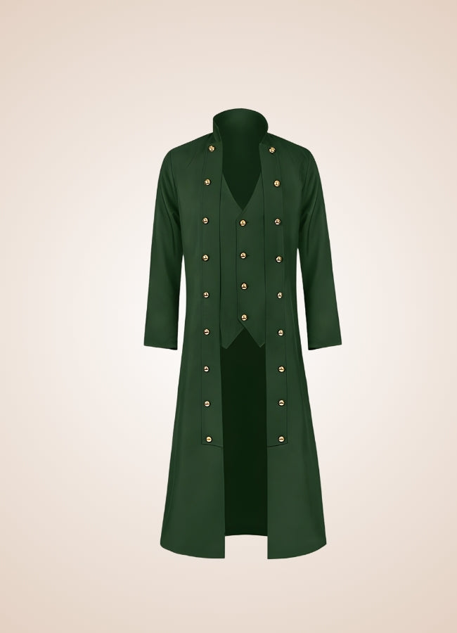 Men's Steampunk Long Coat - Steampunk Australia