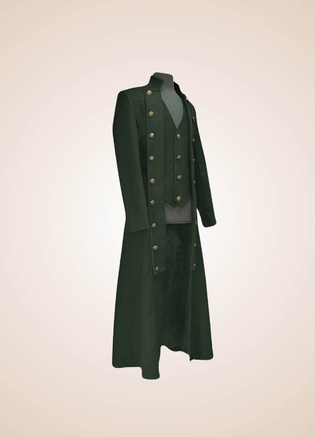 Men's Steampunk Long Coat - Steampunk Australia