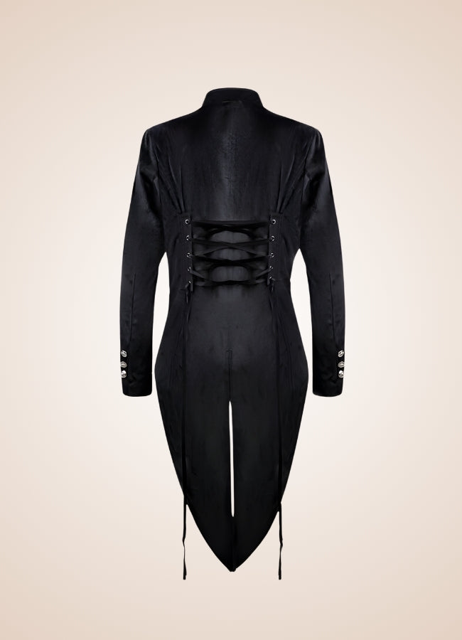 Men's Velvet Tailcoat - Steampunk Australia