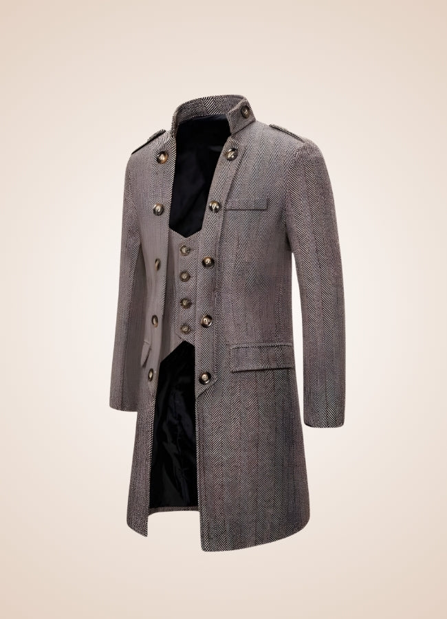 Old Fashioned Steampunk Coat - Steampunk Australia
