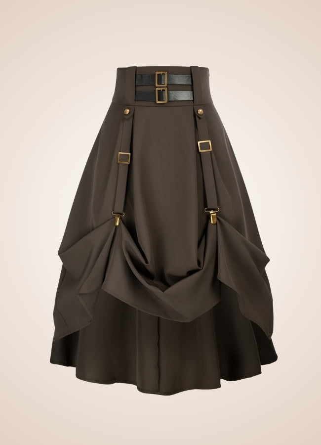 Pirate Straps Steampunk Skirt - Steampunk Australia