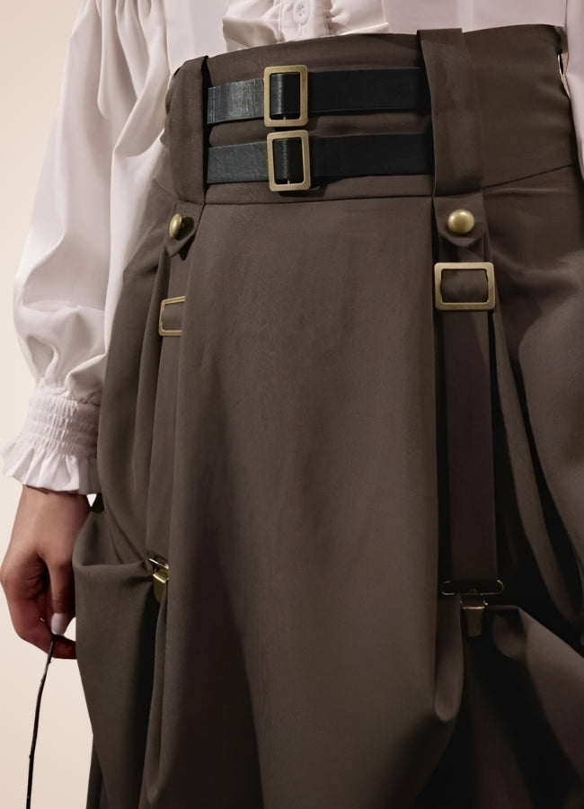 Pirate Straps Steampunk Skirt - Steampunk Australia