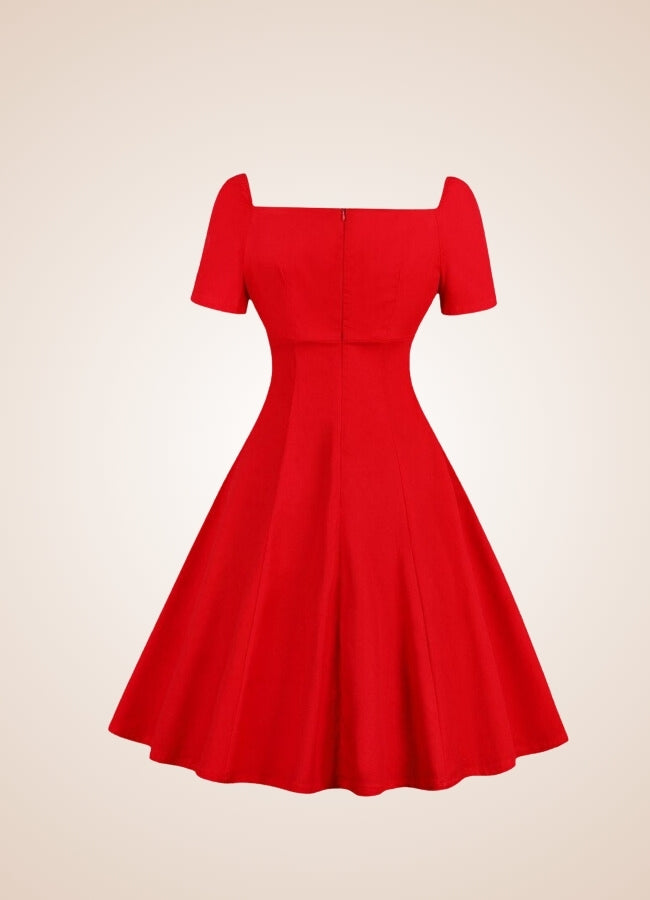 Red Gothic Style Dress - Steampunk Australia
