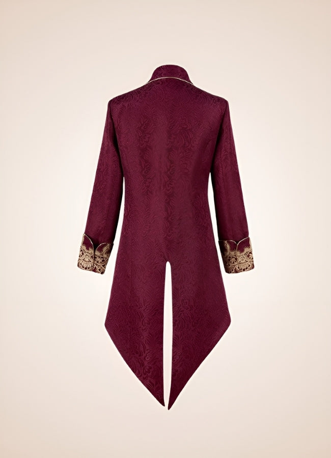 Red Victorian Renaissance Jacket - Steampunk Australia