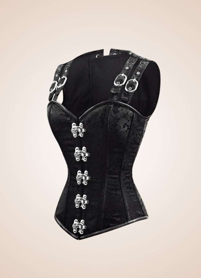 Renaissance Steampunk Straps Corset - Steampunk Australia