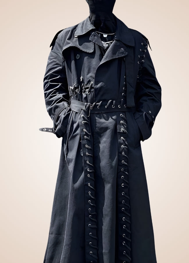 Sewed Steampunk Trench Coat - Steampunk Australia